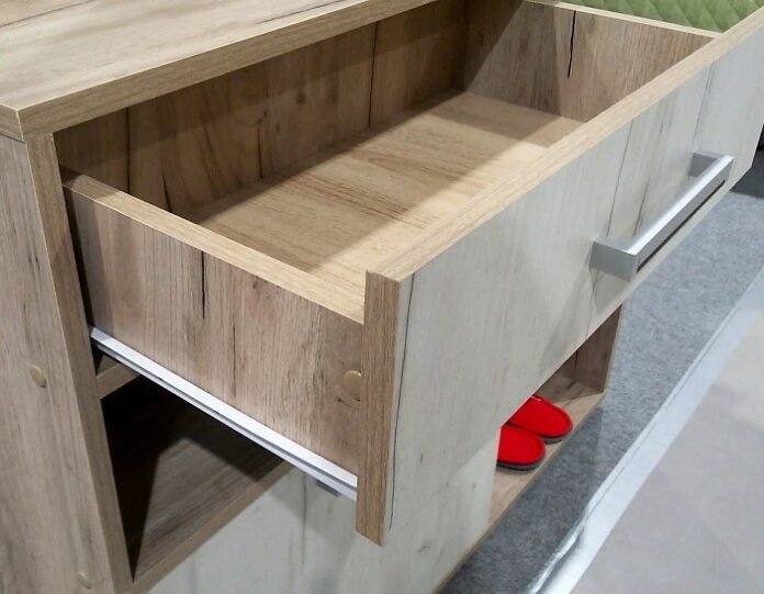 Teflon drawer runners